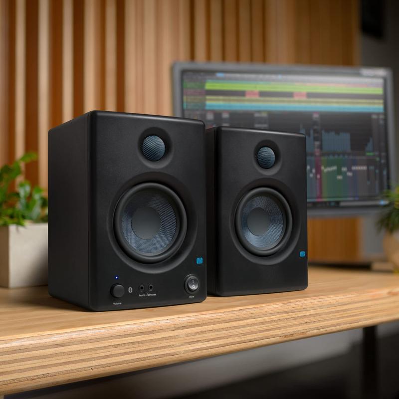 Monitores de estúdio PreSonus Eris E4.5 BT-4.5 Near Field com